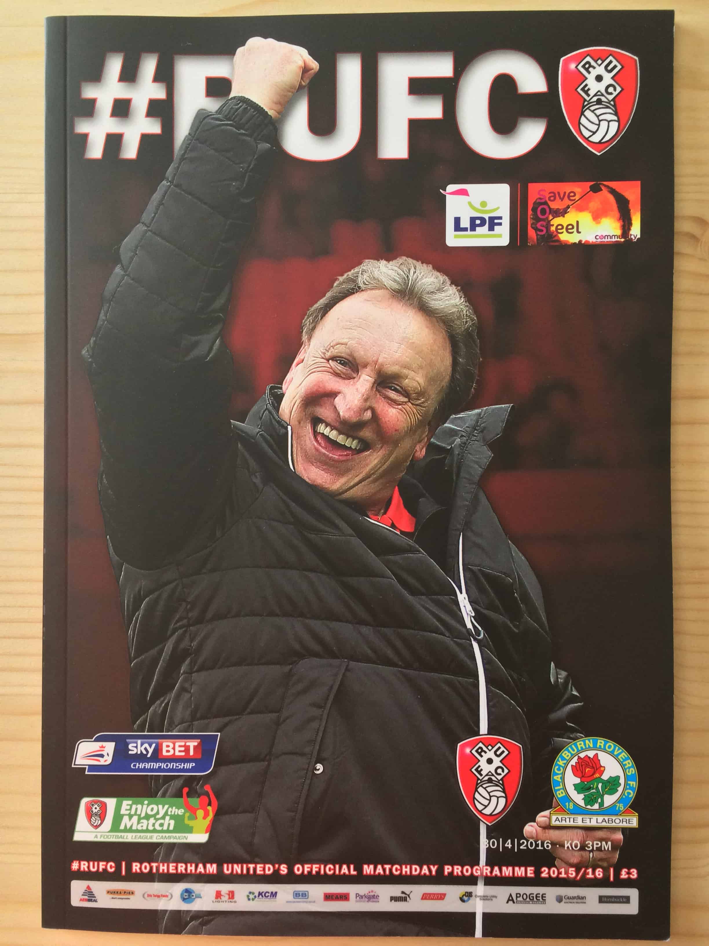 Rotherham United FC v Blackburn Rovers FC